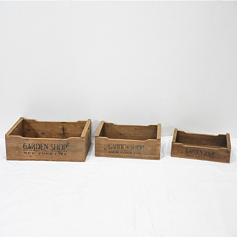 Handmade Paulownia Vegetable Cheap Used Wooden Crates for sale