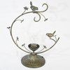 Farmhouse Antique Metal Handmade Desk Led Lamp with bird decor