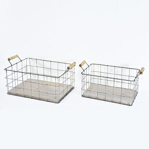 High Quality Metal Bakery Bread Wire Basket for Shop