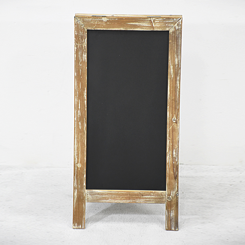 Handmade A Frame Vintage Wood Chalkboard for Wedding Ideas