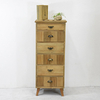 Vintage Shabby Chic wooden 6 Drawer Tall Chest Of Drawers