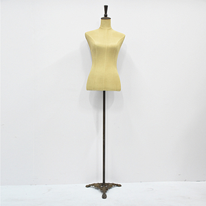 Vintage Distressed Inspired Linen Dress Forms Mannequin