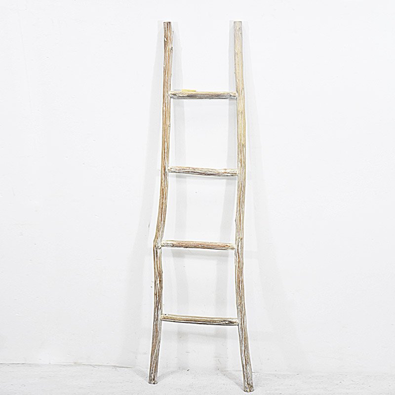Vintage Decorative Handmade Solid Wooden ladder shelves