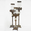 shabby chic vintage home décor decorative metal candlestick 