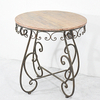 shabby chic rustic Distressed wooden Bistro table