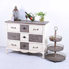 Antique Vintage Retro Style Wooden Furniture Cabinet 