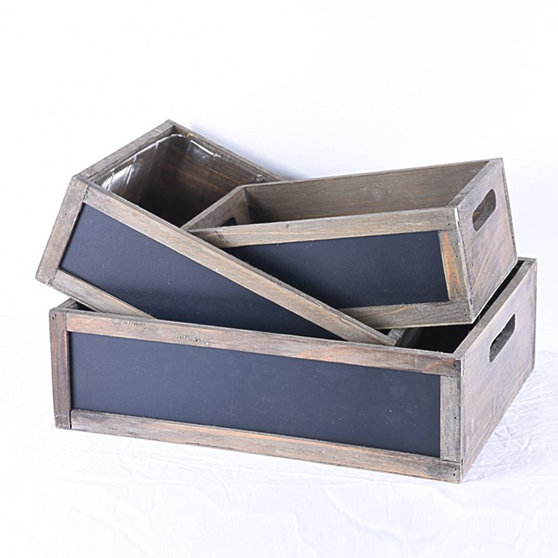 Small Wholesale Transport Folding Beer Wooden Wine Crate Box