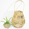 Rustic Cheap Natural Bamboo Lantern with Handle