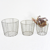 antique farmhouse metal Wire egg basket wholesale
