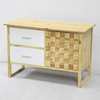 Unfinished Furniture Vintage Design Wood Corner Cabinet
