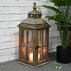 Luckywind Rustic Brown Handmade Antique Gifts & Crafts Candle Lantern, Garden Wooden Lantern & Wholesale Lanterns 