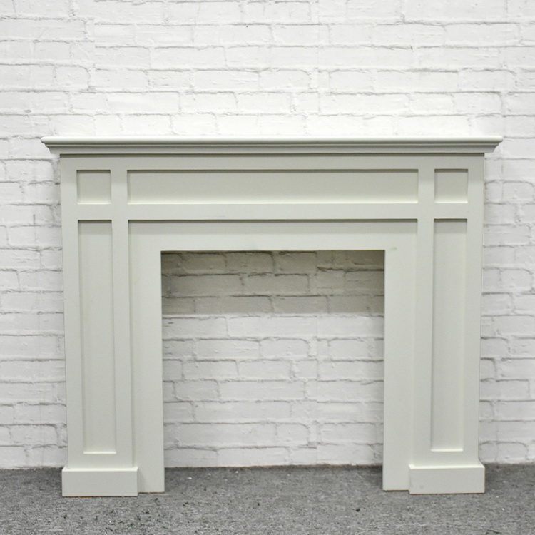 Luckywind New Design Antique Wood MDF Fireplace Mantel Surround 